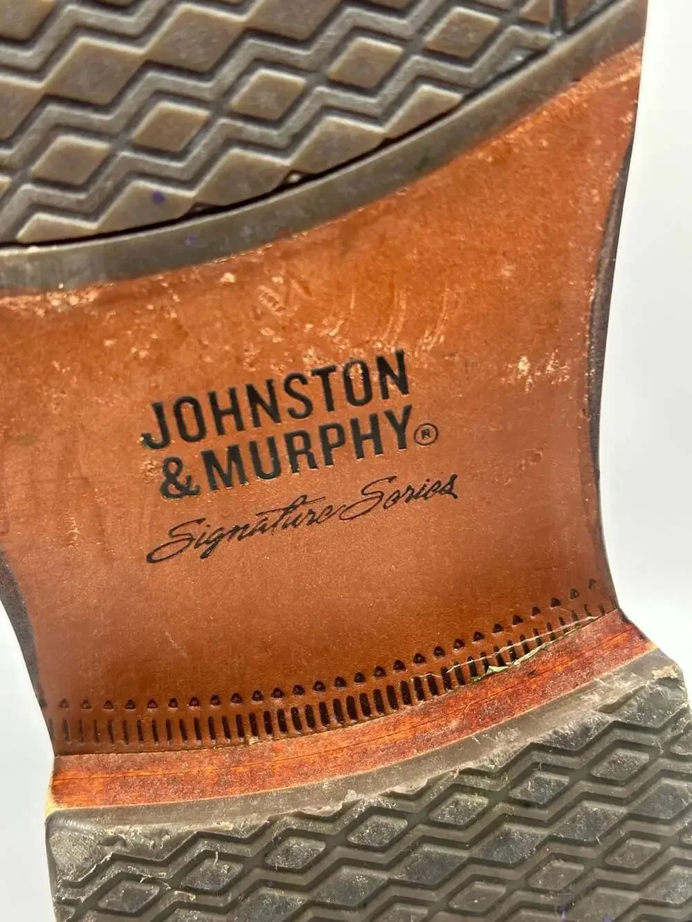 Johnston & Murphy Signature Series Mens Leather Chukka Boots, Size 13 M